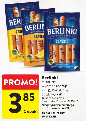 Intermarche Berlinki MORLINY 250g oferta