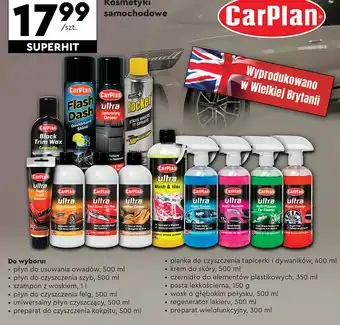 Biedronka Preparat do czyszczenia tapicerki tekstylnej ultra Carplan oferta