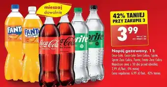 Biedronka Napój pomarańczowy Fanta Zero oferta