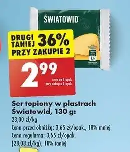 Biedronka Ser gouda Światowid oferta