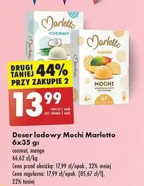 Biedronka Mochi coconut Marletto oferta
