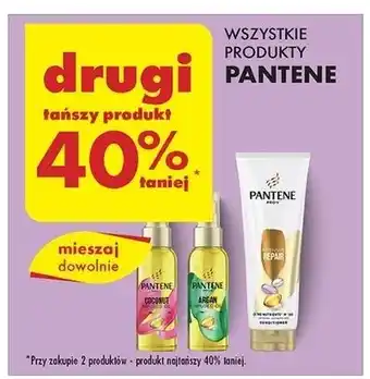 Biedronka Olejek do włosów argan Pantene Pro-V oferta