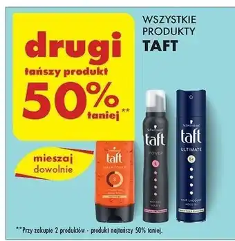 Biedronka Lakier do włosów Taft Ultimate oferta