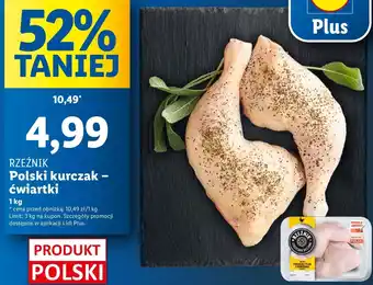Lidl Ćwiartka z kurczaka Rzeźnik Codzienna Dostawa oferta