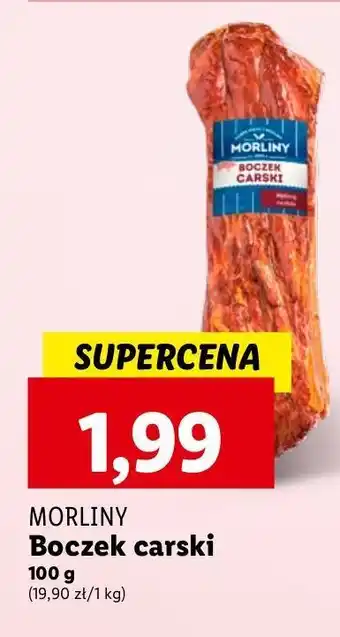 Lidl Boczek carski Morliny oferta