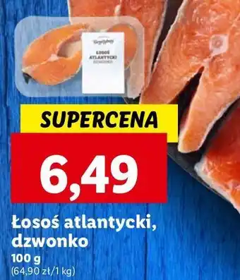 Lidl Łosoś atlantycki dzwonko Targ Rybny Lidla oferta