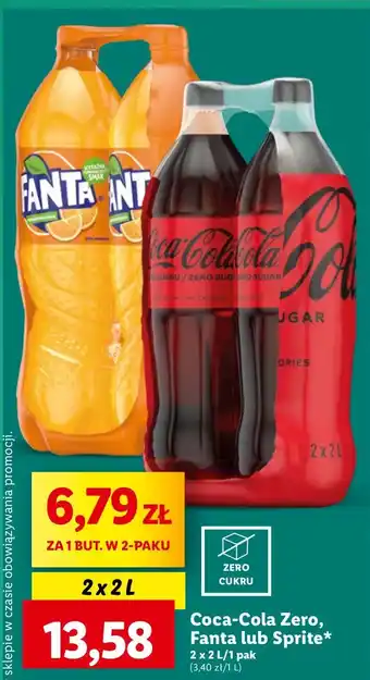 Lidl Napój pomarańczowy Fanta oferta