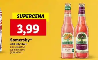 Lidl Piwo Somersby Blackberry oferta