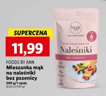 Lidl Mieszanka do przygotowania naleśników Foods By Ann oferta