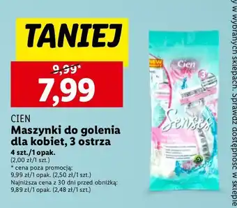 Lidl Maszynka do golenia Cien oferta