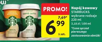 Intermarche Napój kawowy STARBUCKS 220ml oferta