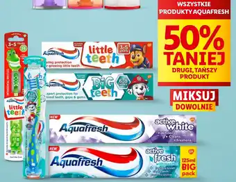 Lidl Szczoteczka do zębów 3-5 Aquafresh Little Teeth oferta