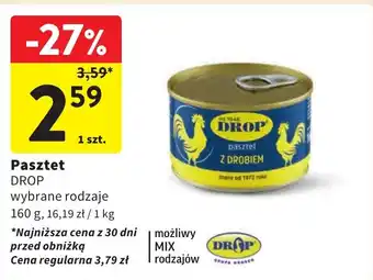 Intermarche Pasztet DROP 160g oferta