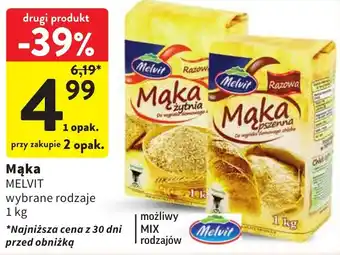 Intermarche Mąka MELVIT 1kg oferta