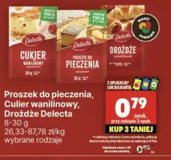 Delikatesy Centrum Proszek do pieczenia cukier wanilinowy Delecta oferta