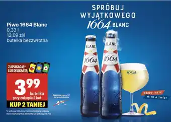 Delikatesy Centrum Piwo 1664 Blanc oferta
