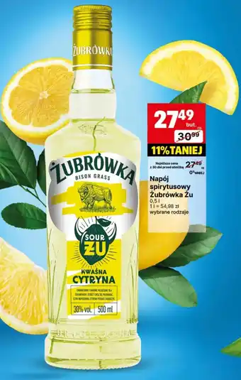 Delikatesy Centrum Napój spirytusowy Żubrówka oferta