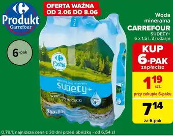 Carrefour Express Woda mineralna oferta