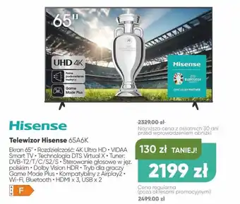Max Elektro Telewizor Hisense oferta