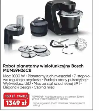 Max Elektro Robot kuchenny Bosch oferta