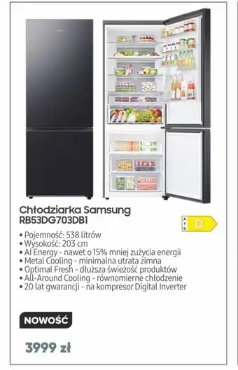 Max Elektro Chłodziarka Samsung oferta