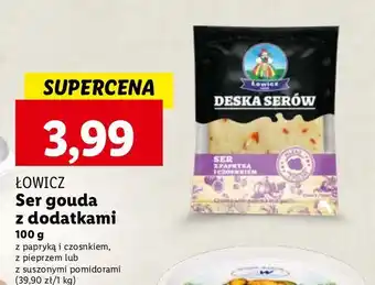 Lidl Deska serów z pieprzem Łowicz 1906 oferta