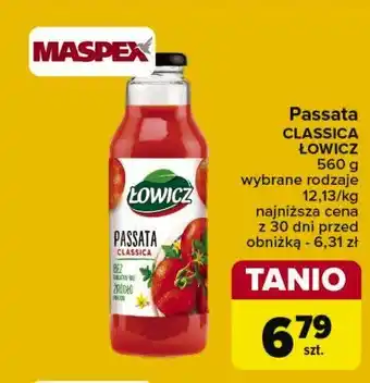 Carrefour Passata rustica Łowicz oferta