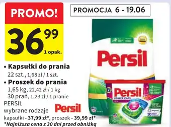 Intermarche PERSIL Kapsułki do prania 22szt./Proszek do prania 1,65kg oferta
