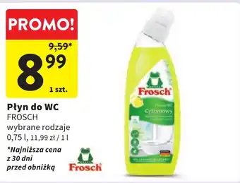 Intermarche Płyn do WC FROSCH 0,75l oferta