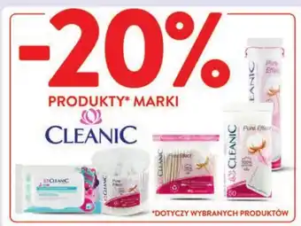 Intermarche PRODUKTY MARKI CLEANIC oferta