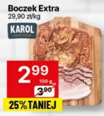 Delikatesy Centrum Boczek Extra KAROL 100g oferta