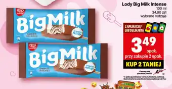Delikatesy Centrum Lody Big Milk Intense 100ml oferta