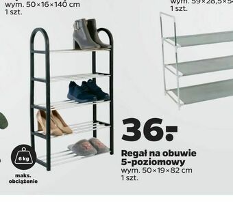 Netto Regał na obuwie 5-poziomowy oferta