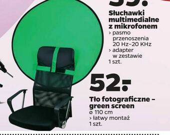 Netto Tło fotograficzne - green screen oferta