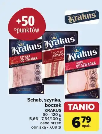 Carrefour Boczek eksportowy Krakus Animex oferta