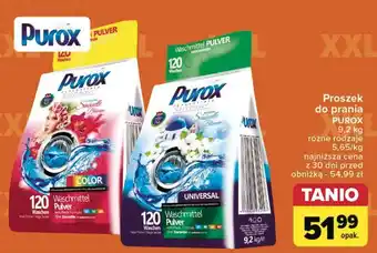 Carrefour Proszek do prania white Purox Sensuelle Blumen oferta