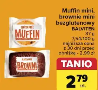 Carrefour Muffin z kawałkami czekolady Balviten oferta