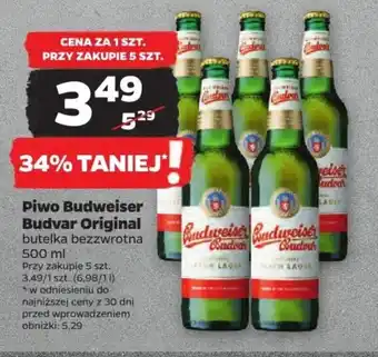 Netto Piwo Budweiser Budvar Original 500 ml oferta