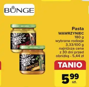 Carrefour Pasta z ziaren fasoli jalapeno Smakowita Z Ziaren Fasoli oferta