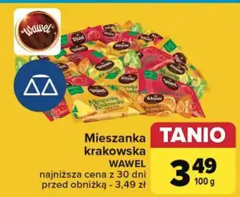 Carrefour Galaretki w czekoladzie miks Wawel Mieszanka Krakowska oferta