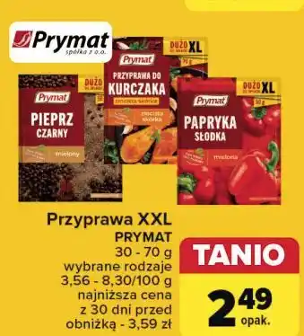 Carrefour Przyprawa do kurczaka złocista skórka Prymat oferta