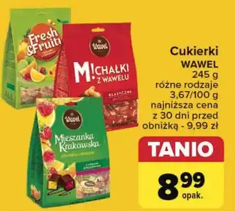 Carrefour Galaretki w czekoladzie Wawel Mieszanka Krakowska oferta