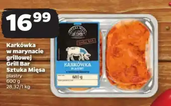 Netto Karkówka w marynacie grillowej Grill Bar Sztuka Mięsa 600 g oferta