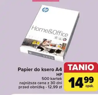 Carrefour Papier ksero a4 hp home & office 80 g Hp oferta