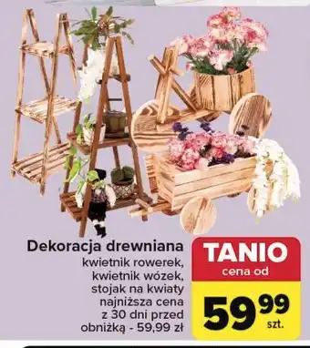 Carrefour Stojak na kwiaty oferta