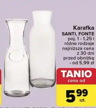 Carrefour Karafka santi 1 l oferta