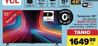 Carrefour Telewizor 55 led 55p635 Tcl oferta