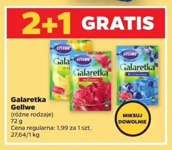 Netto Galaretka Gellwe 72 g oferta
