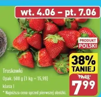 ALDI Truskawki oferta