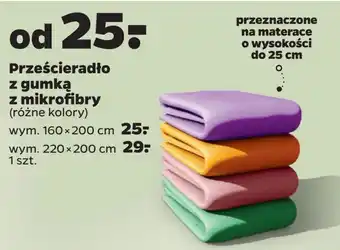 Netto Prześcieradło z gumką 220 x 200 cm oferta